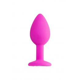 Анальная втулка ToDo by Toyfa Brilliant, силикон, розовая, 7 см, Ø 2 см, 50 г