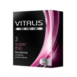 Презервативы VITALIS premium №3 Super thin 3251VP