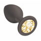 Анальная пробка Emotions Cutie Small Black  golden crystall 4011-07Lola