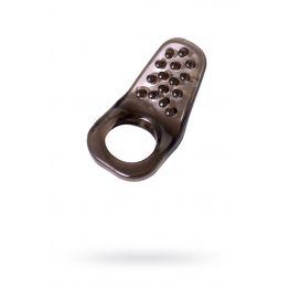Эрекционное кольцо на пенис TOYFA XLover  , Термопластичный эластомер (TPE), чёрный, 4 см