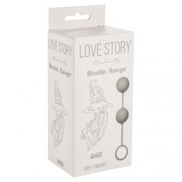 Вагинальные шарики Love Story Moulin Rouge grey 3009-02Lola