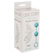 Вагинальные шарики Love Story Moulin Rouge blue 3009-03Lola
