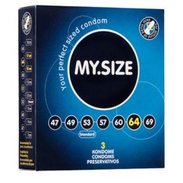 Презервативы  MY.SIZE №3 размер 64 (ширина 64mm)