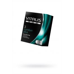 Презервативы VITALIS PREMIUM № 3 comfort plus - анатомической формы (ширина 53 мм)
